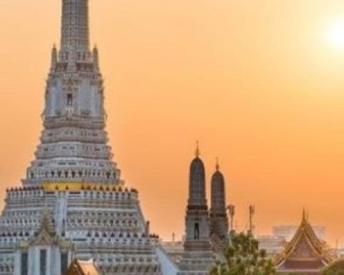 01 Bangkok - Wat Arun at sunset